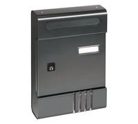 Alubox Cassetta posta senza tettuccio (20,4x7x29cm) ESSE Grigio ghisa 02SEVRGH