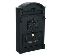 Alubox Cassetta posta senza tettuccio (26x9x41cm) RESIDENCE Nero 30RESVRNE