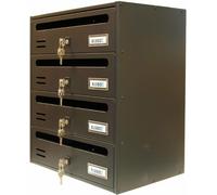 Cassetta postale alubox cubo/r 4 38,5x25x43 gr ghisa