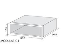 ALUBOX Cassetta Postale MODULAR raccogli posta per installazioni interno/esterno