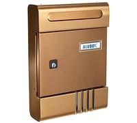 ALUBOX Cassetta postale SE - Alluminio anodizzato bronzo per esterno