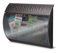 Alubox Cassetta pubblicità (35,8x10x29,8cm) Grigio ghisa 71BUSTAGHPUB
