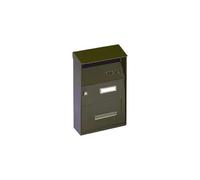 Cassetta Postale per Posta in Acciaio Grigio con Serratura cm 22x11x32h ALUBOX