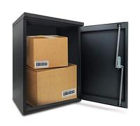ALUBOX EASYBOX Cassetta Per Pacchi Corriere In Lamiera Zincata 59X43,5X34 Cm Cassetta Postale Pacchi Di Grandi Dimensioni