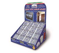 ALUBOX Numero Civico Resinato, Resiste All'Acqua, Max Tenuta C