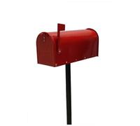 PALO SOSTEGNO PER CASSETTA POSTALE SERIE 'TOPOLINO colore nero ALUBOX