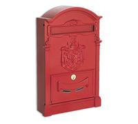 Alubox Residence Cassetta Postale, Rosso, maxi