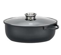 Alucast - Rostiera ovale, 38 cm, opaco