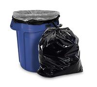 Aluf Plastics CXP SERIES 40-45 Gallon Trash Can Bags (100 Count) - 40" x 47" - Thick 1.5 MIL (Equivalent) Black Trash Bags for Contractors, Outdoor, Industrial, Commercial, Recycling and More