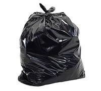 Aluf Plastics rcm-3347 x COEX + Microban Low Density Blend Star Seal bag on coreless roll, 40 - 45 Gallon Capacity, 119,4 cm lunghezza x 83,8 cm larghezza, 28,6 kilogram carico massimo, nero (confezione da 100)