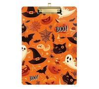 aluiminum portablocco acrilico carino per il primo anno insegnante must have dimensioni 9 x 12 arancione Halloween