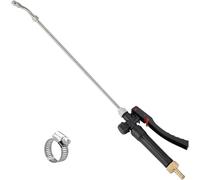 Alula777 (1 set) prolunga 73,7 cm con ugello regolabile, barra spray di ricambio in acciaio inox, manico chiudibile, barre in ottone per idropulitrice da giardino