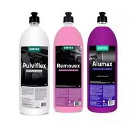 Alumax + Pulviflex + Removex Kit Automotive Clean Vonixx Vintex 3x 1,5L