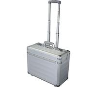 Alumaxx Valigetta Attaché VENTURE 47 cm 2 ruote scomparto laptop argento opaco (45162)
