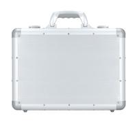 Alumaxx Cartella 45 cm con scomparto per laptop color argento