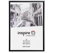 ALUMAXX | Cornice portafoto | 21x30 cm, nero, alluminio | Design moderno, formato A4, facile da appendere | Per foto e certificati, arredo elegante