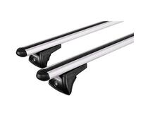 Alumia In-Rail, set completo barre portatutto in alluminio - L - Evos IA