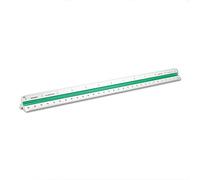 Alumicolor Righello, strumento di misurazione, argento, 30 cm