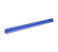 Alumicolor Righello, strumento di misurazione, blu, 30,5 cm