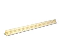 Alumicolor Righello, strumento di misurazione, oro, 30 centimetri