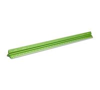 Alumicolor Righello, strumento di misurazione, verde, 30,5 cm