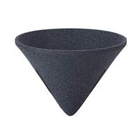 Alumina Ore Coffee Sieve | Cone Shape Strainer with 50 Micrometer Holes for Purified Taste | No - Porous Tea Sieve for Coffee/Tea/Herbal Brewing | Sturdy & Easy to Use Design