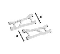 Aluminium 7075 Alloy Front Upper Suspension Arms For Traxxas 1/16 Mini XRT VXL-3S 108076-1 Monster Truck Upgrades - Silver