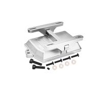 Aluminium 7075-T6 Receiver Box Cover with Electric Adjustment Bracket for 1:5 Traxxas X Maxx 6S / X Maxx 8S / XRT 8S Monster Truck Upgrades - Silver