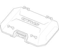 Aluminium Deckel Terra Topcase TR37/TR48 Coperchio del bauletto