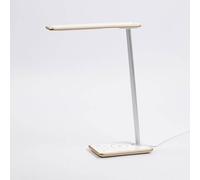 Aluminor Lampada LED da scrivania Orbit, induzione, dorata Aluminor