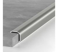 AluminProtect, strisce da 90 cm, 3 pezzi, facili da installare, protezione da parete per piastrelle, resistenti agli urti e alla dama, design (10, 20 mm)