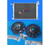 Aluminu Radiator&FAN For Hyundai Genesis Coupe 3.8L V6 10-15 All Trims GT R-Spec