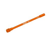 Aluminum 7075 Alloy Center Drive Shaft For Traxxas 1/16 Mini Slash 4X4 Short Course Truck-108164-1 Upgrades - Orange