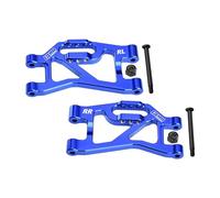 Aluminum 7075-T6 Alloy Rear Lower Suspension Arms For Traxxas 1/16 Mini Slash 4X4 Short Course Truck-108164-1 Upgrades - Blue