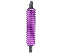 Aluminum Alloy Back Pressure Cooler High Durability for RC 1/8 1/10 Nitro Car Buggy Truck (Viola)