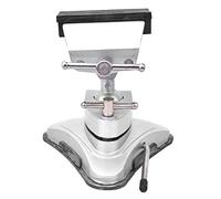 Aluminum Alloy Bench Vise | 360° Swivel Head & Vacuum Suction Base | Universal Table Clamp for Woodworking/Hobby Projects/Small Repairs | 90mm Grip Width, 160mm Height