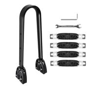 Aluminum Alloy Cargo Rack, 30KG Load Frame, Strong Bike Pannier, Compact Multifunctional Support, Practical Cycling Supply for Urban Commuting Travel Adventure Grocery Hauling