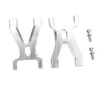 Aluminum Alloy Front Swing Arm for WL 1/18 A959 / A979 / A969 RC Cars | High - Strength Suspension Upgrade | Enhanced Control & Sturdiness Replacement Part (Silver)