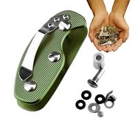 Aluminum Alloy Key Clips Keychain Organizer Rustproof Lightweight Portable Holder Clip Free Combination Design For Home Office School Travel Outdoor Storage Accessory Durable Metal Locking Ring System