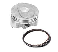 Aluminum Alloy Piston Ring Kit High Performance Durable Piston and Piston Ring Assembly for 4 Stroke 2.5 Outboard Engine Replacement Parts Suitable for Lingxuan Passion Hidea
