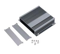 Aluminum Alloy Project Box 31x143x130mm | Water - & Sealed Enclosure for Electronics | Oxidation - Resilient Junction Case/PCB Housing/DIY Enclosure | Matte Grey Finish