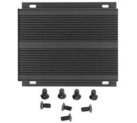 Aluminum Alloy Project Box, Circuit Board Enclosure with Sandblasted Matte Black Finish, Screw - Mounted DIY Electronic Case for Power Amplifier PCB Decoder Industrial Equipment Ho