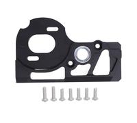 Aluminum Alloy RC Motor Mount Plate High Performance Upgrade Part for SCX10 PRO 1/10 RC Crawler with 7 Screws Durable Sturdy Lightweight
