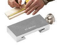 Aluminum Alloy Ruler Positioning Block, High Precision Scribing Stopper Tool, Adjustable Measuring Locator Clamp for Accurate Marking, Durable Metal Woodworking Accessory, Carpenter Measuring Guide