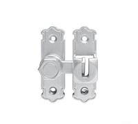 Aluminum Alloy Sliding Bolt Lock 90° 180° Mount(Silver) | aluminum alloy, rust-resistant finish, 90° or 180° install, smooth sliding action, black silver gold