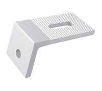 Aluminum Alloy Solar Panel Mounting L Bracket, 90 Degree Angle PV Connection for RV Boat Off Grid Roof, 1/4/10Pcs Photovoltaic Mounting Brackets(1pc)