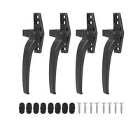 Aluminum Alloy Window Handle for Flat Open External Push Casement Security Lock Hardware (Right Hand)