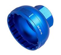 Aluminum Bike Socket, Bottom Bracket Wrench Tool, 40.2cm Crank Installer with Durable Feature, Lightweight Alloy Spanner, Cycling Repair Tool with Precision Design, Bicycle Maintenance for Mountain Ro