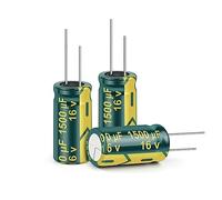Aluminum Capacitor 6.3V 10V 16V 25V 35V 50V 63V 100V 400V 450V 100UF 220UF 330UF 680UF 1000UF 470UF High Frequency Low ICXLPMC(16V100UF 30Pcs)