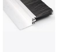 Aluminum Double Layer Garage Door Brush Sweep | H Type And F Type, Multiple Sizes, Garage Door Sealing: , Insect, Weather Barrier(H Type,2.8in/7cm)